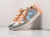 Кроссовки Nike Air Jordan 1 low x OFF-White разноцветные мужские 16061-01