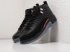 Кроссовки Nike Air Jordan 12 черные мужские 15941-01