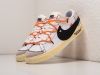 Кроссовки OFF White x Nike Blazer Low 77 Jumbo белые мужские 16511-01