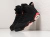 Кроссовки Nike Air Jordan 6 черные женские 17471-01