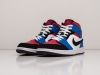 Кроссовки Nike Air Jordan 1 Mid разноцветные мужские 8952-01