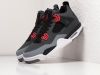 Кроссовки Nike Air Jordan 4 Retro серые мужские 10142-01