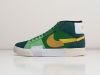 Кроссовки Nike SB Zoom Blazer Mid зеленые мужские 9902-01