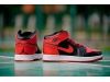 Кроссовки Nike Air Jordan 1 Mid черные женские 7922-01