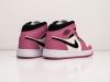 Кроссовки Nike Air Jordan 1 Mid розовые женские 13332-01