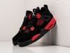 Кроссовки Nike Air Jordan 4 Retro черные женские 14292-01
