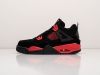 Кроссовки Nike Air Jordan 4 Retro черные женские 14292-01