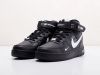 Зимние Кроссовки Nike Air Force 1 07 Mid LV8 черные мужские 9443-01