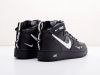 Зимние Кроссовки Nike Air Force 1 07 Mid LV8 черные мужские 9443-01