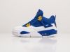 Кроссовки Nike Air Jordan 4 Retro синие женские 8703-01