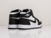 Зимние Кроссовки Nike Air Jordan 1 черные мужские 13423-01