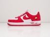 Кроссовки Louis Vuitton x Off-White х Nike Air Force 1 Low красные мужские 10223-01