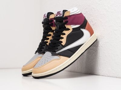 Кроссовки Nike Air Jordan 1 Mid x Travis Scott