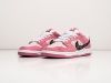 Кроссовки Dior x Nike SB Dunk Low розовые женские 11213-01