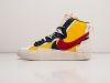 Кроссовки Nike x Sacai Blazer Mid желтые мужские 13093-01