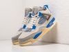 Кроссовки OFF White x Nike Air Jordan 4 Retro белые мужские 14253-01