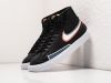 Кроссовки Nike Blazer Mid 77 черные мужские 15983-01