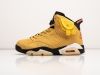 Кроссовки Nike x Travis Scott Air Jordan 6 желтые мужские 16063-01