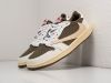 Кроссовки Nike Air Jordan 1 Low x Travis Scott коричневые мужские 16723-01