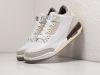 Кроссовки Nike Air Jordan 3 белые мужские 17063-01