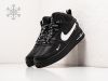 Зимние Кроссовки Nike Air Force 1 Mid черные женские 17793-01