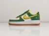 Кроссовки Nike Air Force 1 Low зеленые женские 10244-01