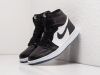 Кроссовки Nike Air Jordan 1 Mid зеленые женские 10204-01