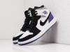 Кроссовки Nike Air Jordan 1 Mid черные женские 11064-01