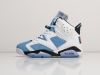 Кроссовки Nike Air Jordan 6 голубые мужские 13264-01