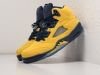 Кроссовки Nike Air Jordan 5 желтые мужские 13274-01