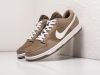 Кроссовки Nike SB Dunk Low коричневые мужские 16604-01