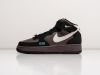 Кроссовки Nike Air Force 1 Mid коричневые мужские 17004-01