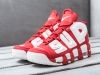 Кроссовки Nike Air More Uptempo x Supreme красные женские 2174-01