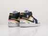Кроссовки Nike Air Jordan 1 Mid разноцветные мужские 9045-01