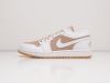 Кроссовки Nike Air Jordan 1 Low бежевые мужские 10285-01