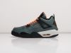 Кроссовки Nike Air Jordan 4 Retro зеленые мужские 10075-01