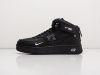 Кроссовки Nike Air Force 1 07 Mid LV8 черные мужские 14655-01