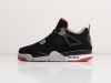 Кроссовки Nike Air Jordan 4 Retro черные женские 10915-01