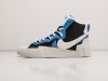 Кроссовки Nike x Sacai Blazer Mid черные мужские 13155-01