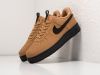 Кроссовки Nike Air Force 1 Low коричневые женские 14105-01