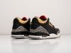 Кроссовки Nike Air Jordan 3 черные мужские 16435-01