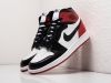 Кроссовки Nike Air Jordan 1 Mid черные мужские 6025-01