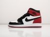 Кроссовки Nike Air Jordan 1 Mid черные мужские 6025-01