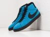 Кроссовки Nike Blazer Mid голубые мужские 9826-01