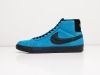 Кроссовки Nike Blazer Mid голубые мужские 9826-01