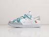 Кроссовки Nike SB Dunk Low x OFF-White белые мужские 13286-01