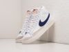 Кроссовки Nike Blazer Mid 77 белые мужские 13676-01