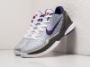 Кроссовки Nike Kobe 6 серебристые мужские 14176-01