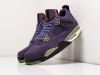 Кроссовки Nike Air Jordan 4 Retro фиолетовые мужские 16696-01
