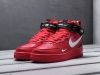 Кроссовки Nike Air Force 1 07 Mid LV8 красные женские 3377-01